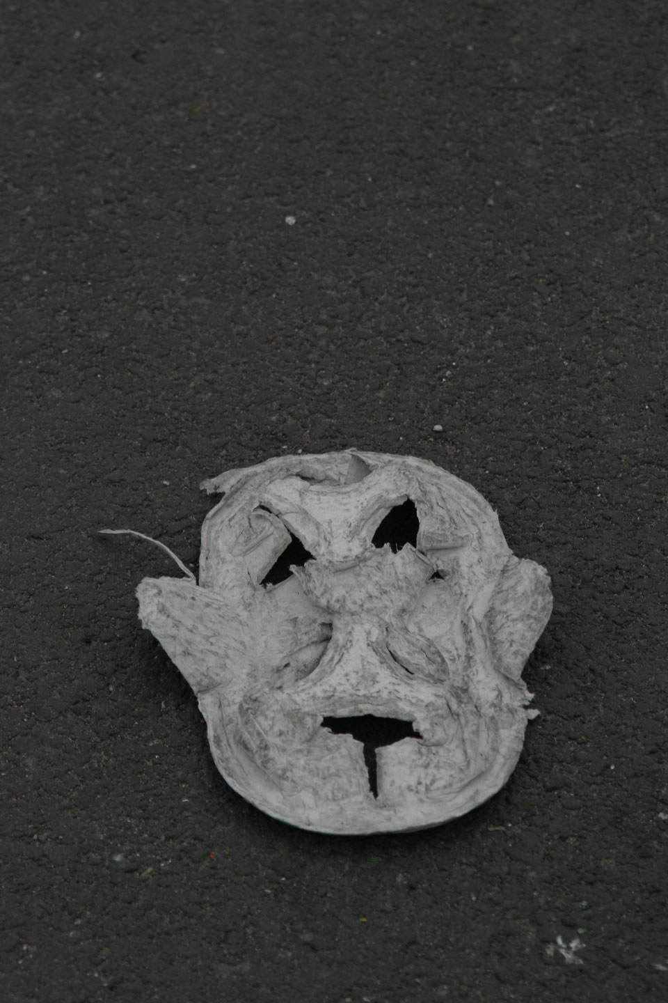 Discarded packaging