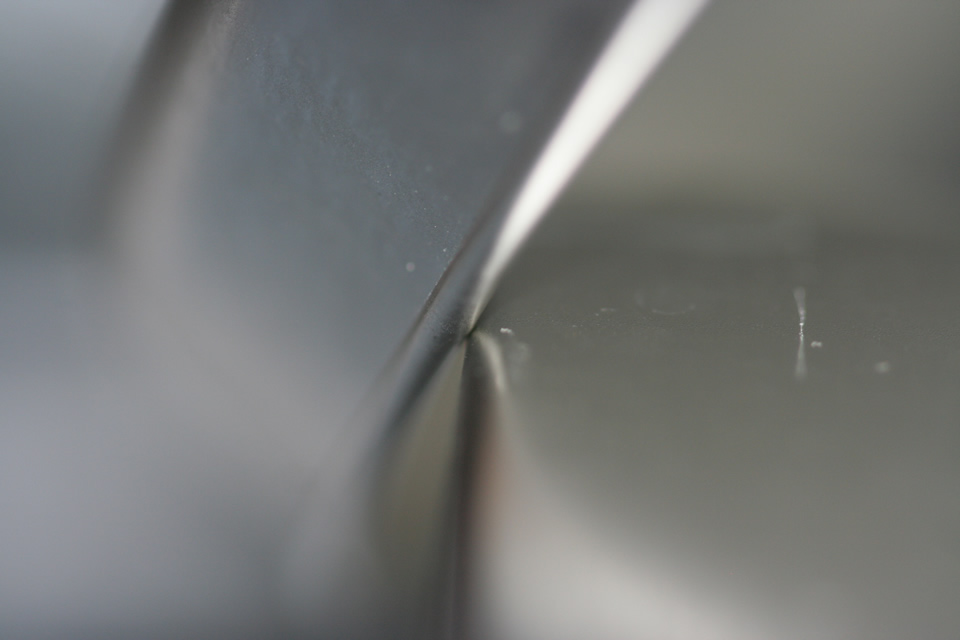 Metal case detail