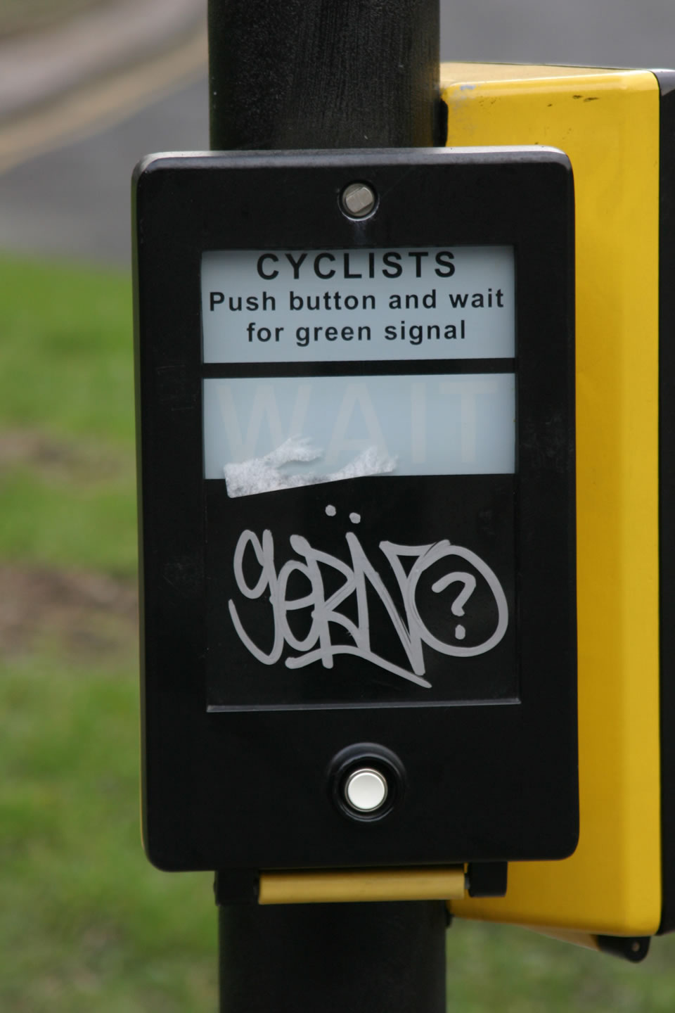 Tagged pedestrian crossing control