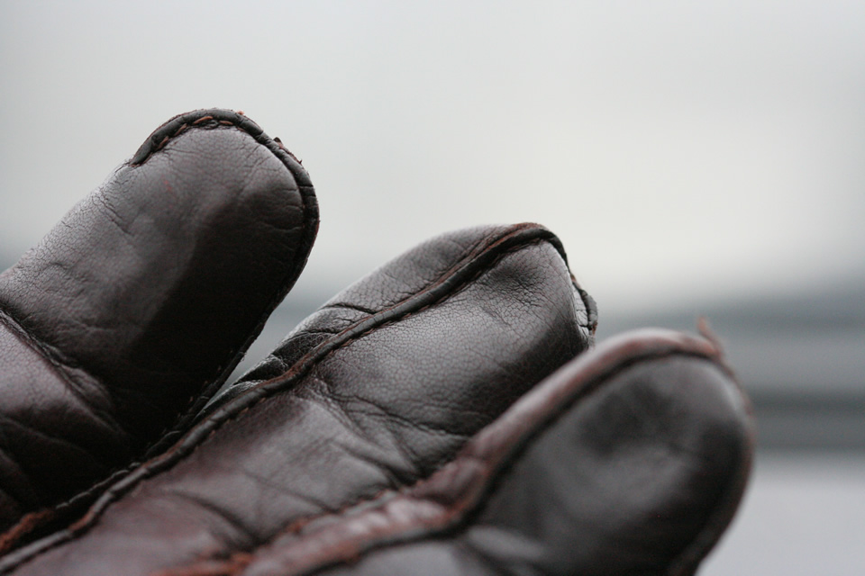 Leather glove