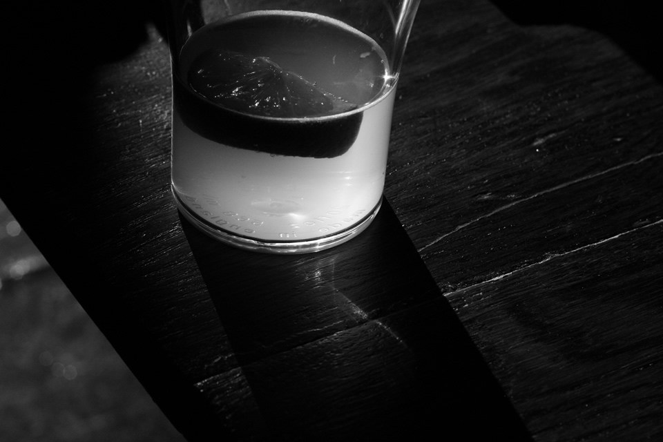 Hoegaarden and lime