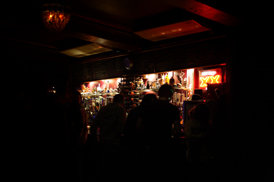 The bar at Night & Day