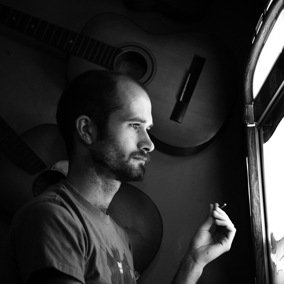 Dave next to the jukebox