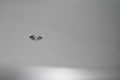Water drop on metal surface