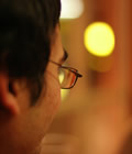 View through glasses, Varsity