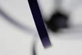 Purple ribbon loop