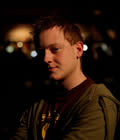 Dan, Camera Obscura gig, Manchester (colour corrected and retouched)