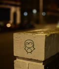 Tiny bird graffiti, Manchester